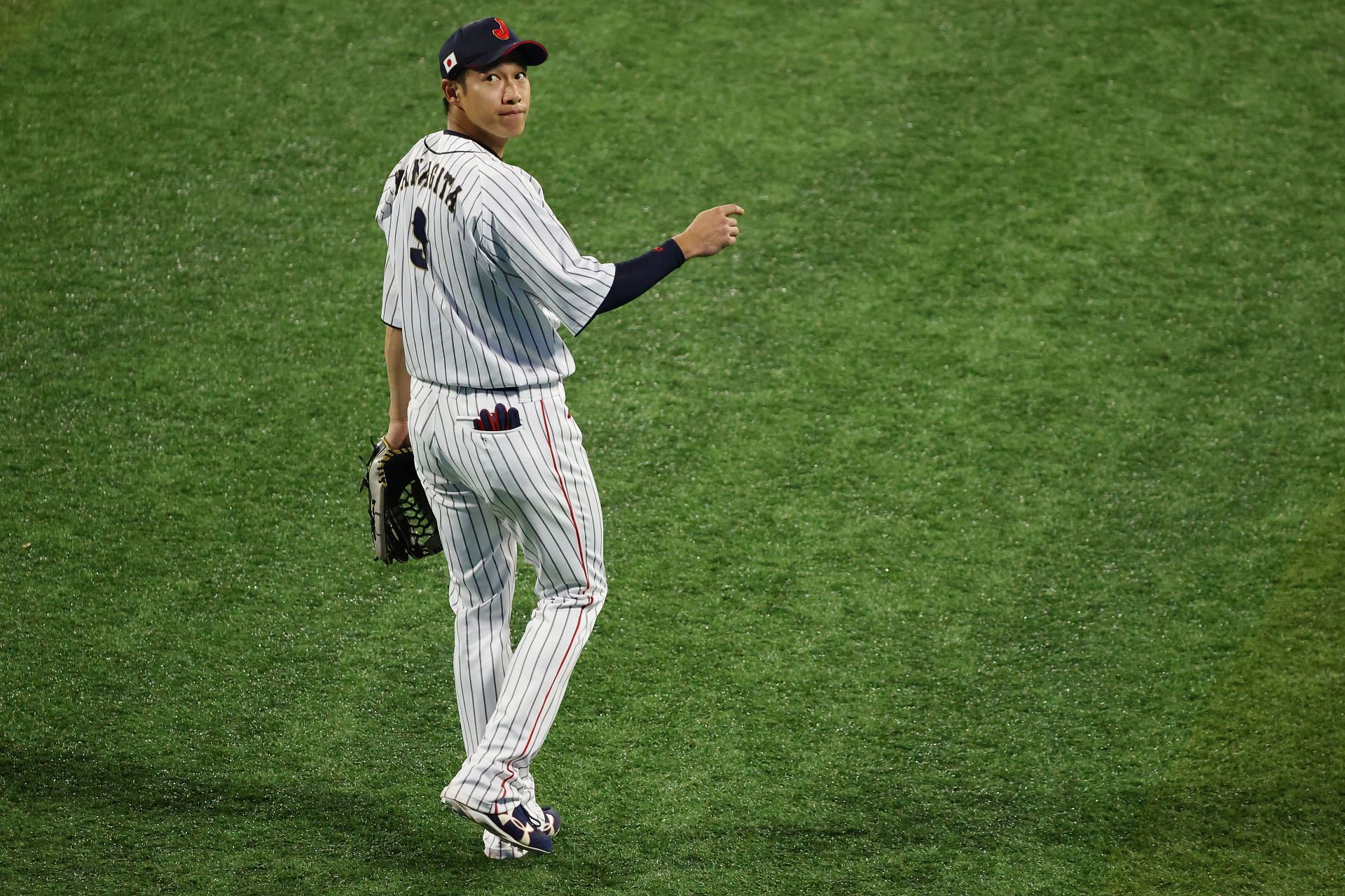 Yuki Yanagita currently plays for the Fukoka SoftBank Hawks